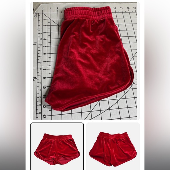 Superdown Womens Ariana Track Shorts Red Velvet - Picture 3 of 5
